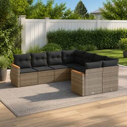 Ideal 8 Piece Sofa Set for Your Patio or Terrace