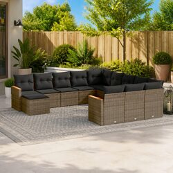 Practical 12 Piece Garden Sofa Set for Your Outdoor Needs
