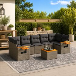 Ideal 8-Piece Garden Sofa Set for Any Outdoor Area