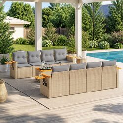 Ideal 9-Piece Sofa Set for Your Outdoor Entertaining