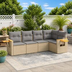 Practical 5 Piece Sofa Set for Your Outdoor Needs