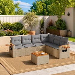 Versatile 7 Piece Garden Sofa Set for Every Patio