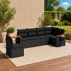 Practical 6 Piece Outdoor Sofa Set for Any Space