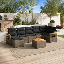 Versatile 8-Piece Garden Sofa Set for Your Outdoor Space