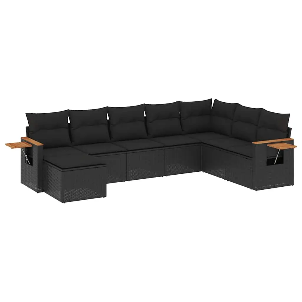 8 Piece Garden Sofa Set for Outdoor Use
