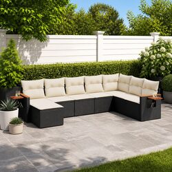 Functional 8-Piece Garden Sofa Set for Your Patio