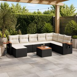 Practical 9-Piece Garden Sofa Set for Any Outdoor Space