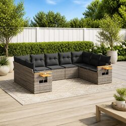 Versatile 9-Piece Outdoor Sofa Set for Every Gathering
