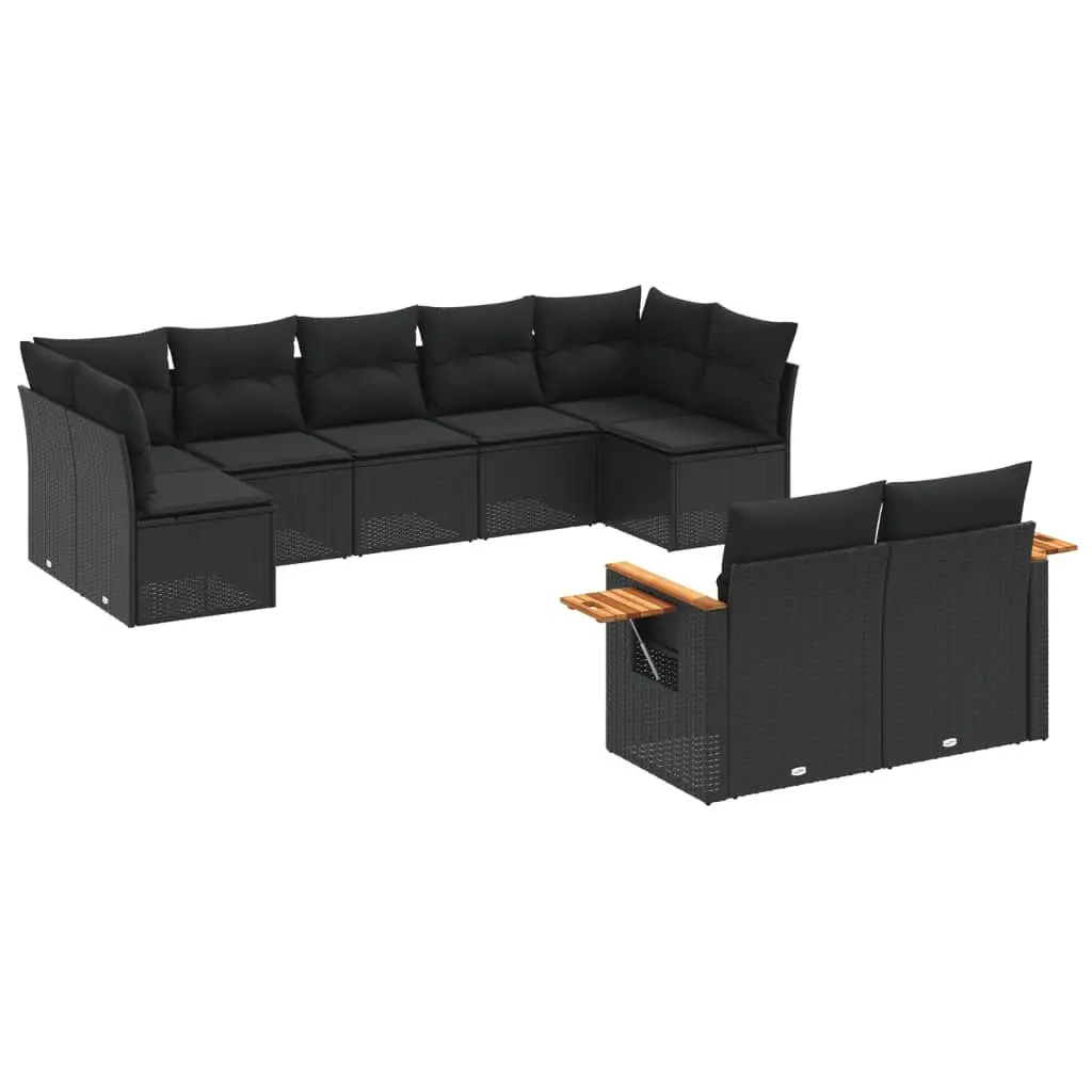 9-Piece Garden Sofa Set for Outdoor Living