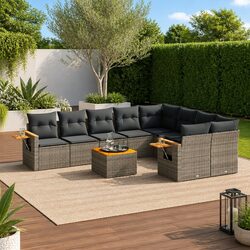 Practical 10 Piece Outdoor Sofa Set for Your Home