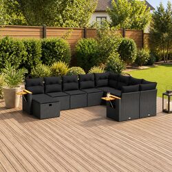 Versatile 10-Piece Garden Sofa Set for Any Outdoor Space