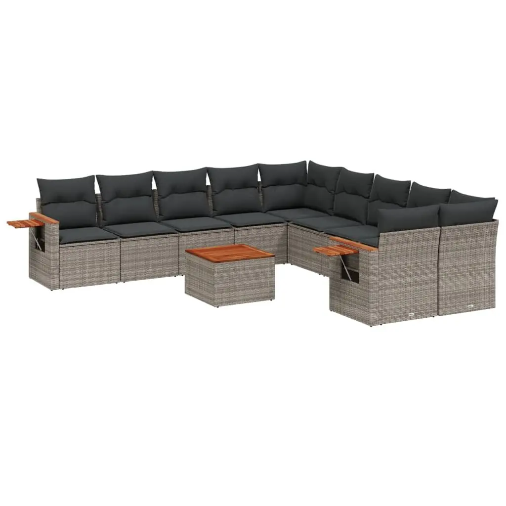 11 Piece Outdoor Sofa Set for Relaxation and Entertaining