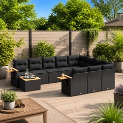 Practical 11 Piece Garden Sofa Set for Everyday Use
