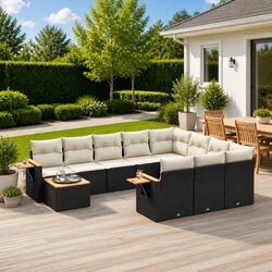 Versatile 11-Piece Garden Sofa for Your Backyard