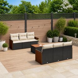 Versatile 7 Piece Garden Sofa Set for Everyday Use
