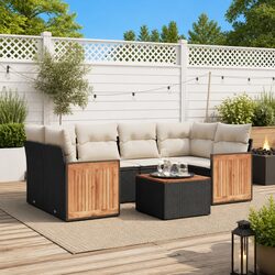 Practical 7-Piece Garden Sofa Set for Any Outdoor Space