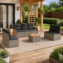 Practical Outdoor Sofa Set – Perfect for Entertaining