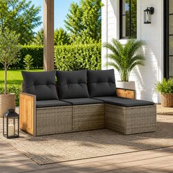 Versatile Outdoor Sofa Set for Relaxation and Entertainment