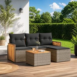 Versatile 5 Piece Garden Sofa Set for Outdoor Use