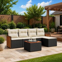 Practical 6 Piece Sofa Set for Your Outdoor Needs