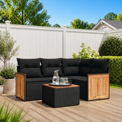 Versatile 5 Piece Sofa Set for Your Outdoor Living Space