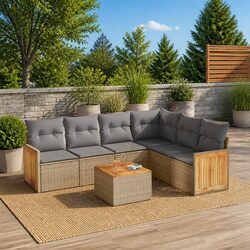 Versatile 7 Piece Garden Sofa Set for Your Outdoor Needs
