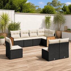 Ideal 8 Piece Modular Sofa Set for Your Garden