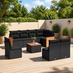 Practical 9-Piece Sofa Set for Your Outdoor Living