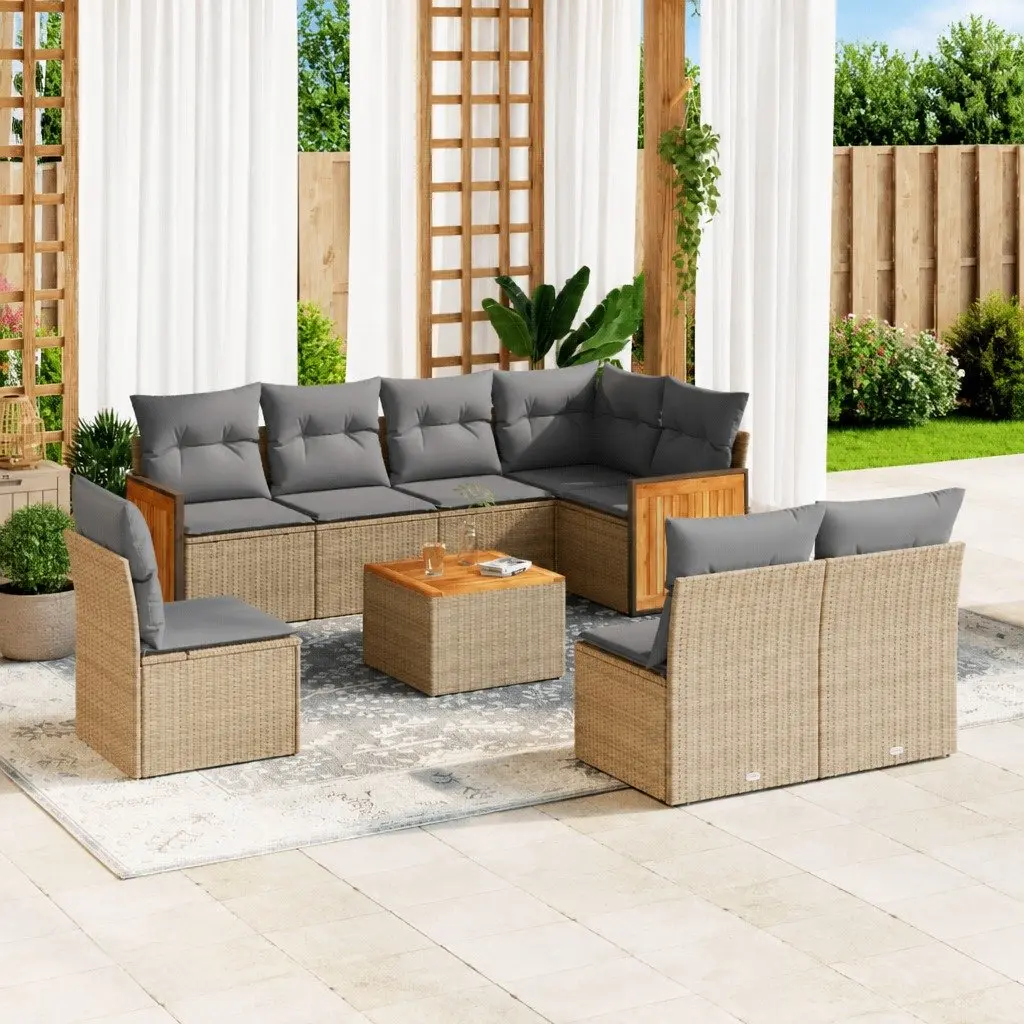 9 Piece Garden Sofa Set for Relaxation