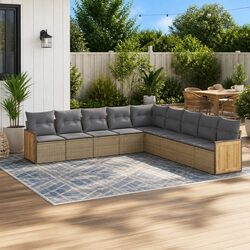 Versatile 9-Piece Outdoor Sofa Set for Any Patio