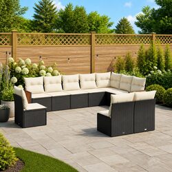 Versatile 10-Piece Outdoor Furniture for Relaxation