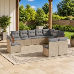 Ideal 10-Piece Garden Sofa Set for Your Patio