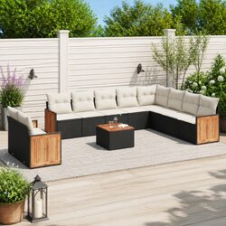 Practical 11-Piece Garden Sofa Set for Your Patio