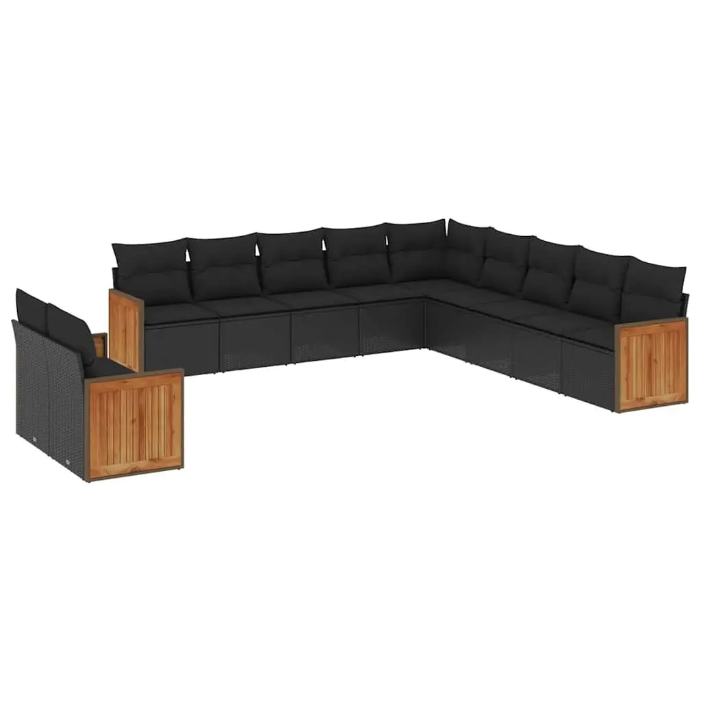 11-Piece Garden Sofa Set for Outdoor Enjoyment