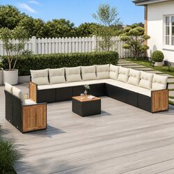 Practical 12-Piece Sofa Set for Your Outdoor Areas