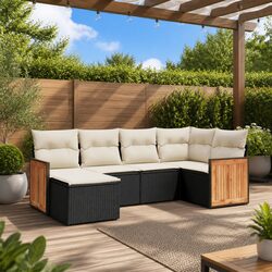 6-Piece Garden Sofa Set for Outdoor Gatherings