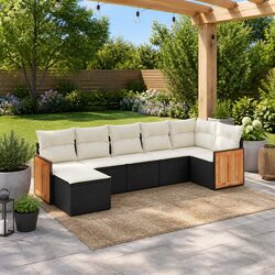 Practical 7 Piece Garden Sofa Set for Every Outdoor Occasion
