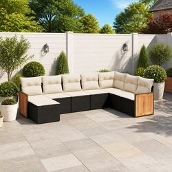 Practical 8-Piece Outdoor Sofa Set for Any Backyard