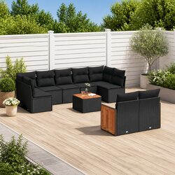 Perfect Outdoor Lounge: 10-Piece Patio Sofa Set