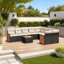 Versatile 10 Piece Garden Sofa Set for Outdoor Spaces