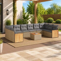 Versatile 11 Piece Garden Sofa Set for Any Outdoor Space