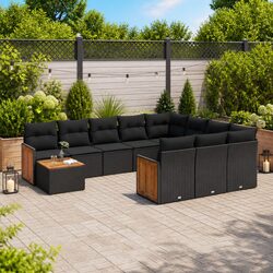 Practical 11 Piece Garden Sofa Set for Any Outdoor Setting