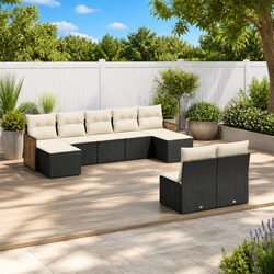 Practical 9 Piece Garden Sofa Set for Your Outdoor Space