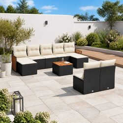 Practical 10-Piece Outdoor Sofa Set for Any Garden Space