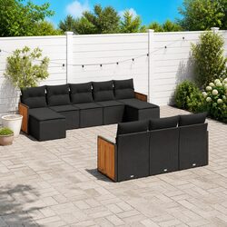 Ideal 10 Piece Garden Sofa Set for Outdoor Spaces