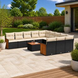Practical 12 Piece Outdoor Modular Sofa Set