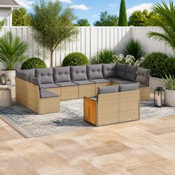 Functional 12 Piece Garden Sofa Set for Various Spaces