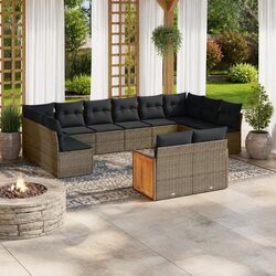 Versatile 12-Piece Garden Sofa Set for Relaxing Outdoors