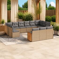 Versatile 13 Piece Outdoor Sofa Set for Your Patio