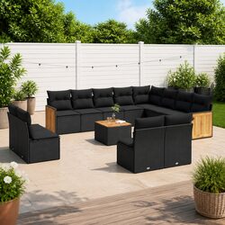 Practical 13-Piece Garden Sofa Set for Outdoor Gatherings